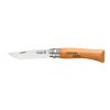Нож Opinel №7, углеродистая сталь, рукоять из дерева бука