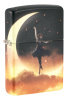 Зажигалка ZIPPO Mythological Design с покрытием Glow In The Dark Green, латунь/сталь, черная, 38x13x