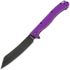 Складной нож Daggerr Tesak DL blackwash сталь 8Cr14MoV рукоять Purple FRN