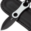 Нож шейный CJRB Knap black PVD сталь AR-RPM9