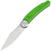 Нож Перемен Лисичка satin 8Cr14MoV Green FRN