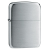 Зажигалка ZIPPO 1941 Replica™ с покрытием Brushed Chrome, латунь/сталь, серебристая, матовая, 38x13x