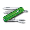 Нож-брелок Victorinox Classic, 58 мм, 7 функ, синий полупрозрачный