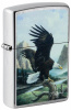 Зажигалка ZIPPO Linda Pickens Design с покрытием Street Chrome, латунь/сталь, серебристая, 38x13x57 