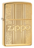Зажигалка ZIPPO Pattern Design с покрытием High Polish Brass, латунь/сталь, золотистая, глянцевая, 3